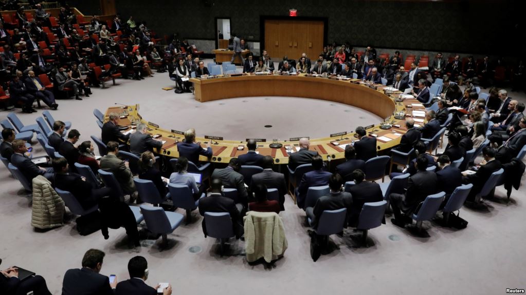 Sidang Dewan Keamanan PBB (foto: dok Voa)