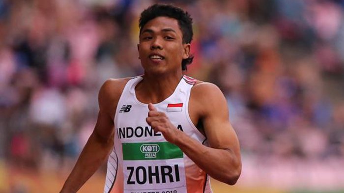 Atlet atletik Indonesia, Lalu Muhammad Zohri berhasil mengharumkan nama Indonesia sebagai manusia tercepat se Asia Tenggara, Foto: Dok IAAF