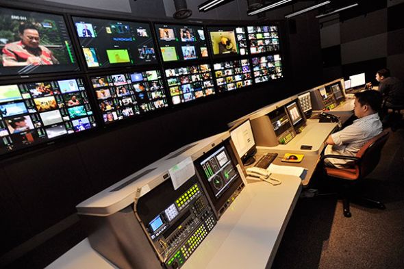 Ilustrasi UU Penyiaran Sebagai Dasar Hukum Pedoman Kerja Dunia Televisi (foto: Media Indonesia)