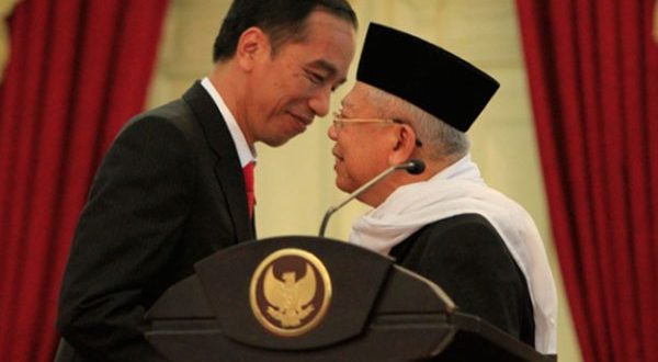 Presiden Jokowi dan Wapres Ma`ruf Amin (foto: parlementaria)