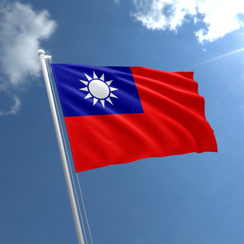 Bendera Taiwan (Foto: Theflagshop)