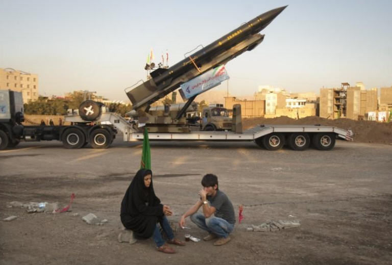 Rudal Iran (Foto: BTNews.online)