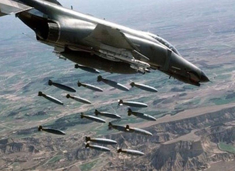 Ilustrasi serangan Jet tempur (Foto:Waarmedia.com)