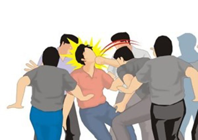 Ilustrasi Aksi Kekerasan Pengeroyokan (Mediakendari.com)