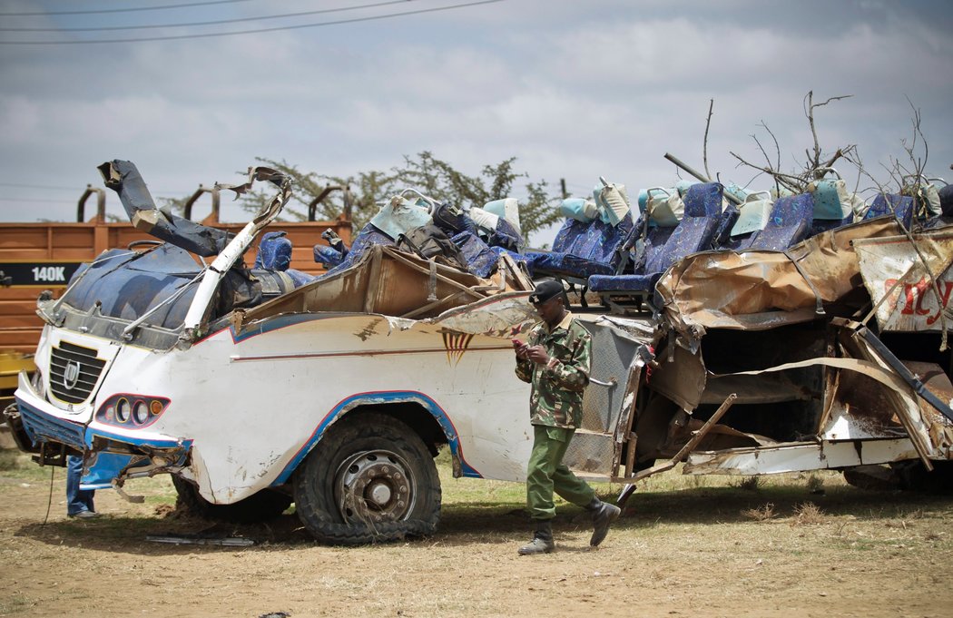 ilustrasi Kecelakaan Bus di Kenya (Foto: NYT)