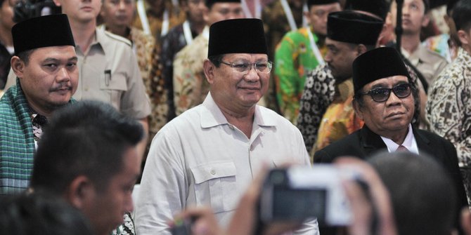 Prabowo Bantah Slogan 