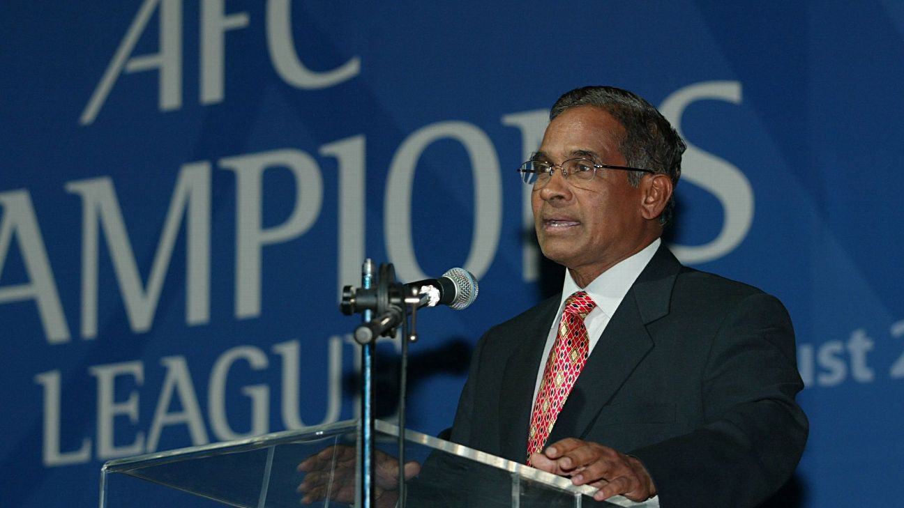 Mantan Sekjen AFC Peter Velappan, Tutup Usia (foto: espnfc.com)