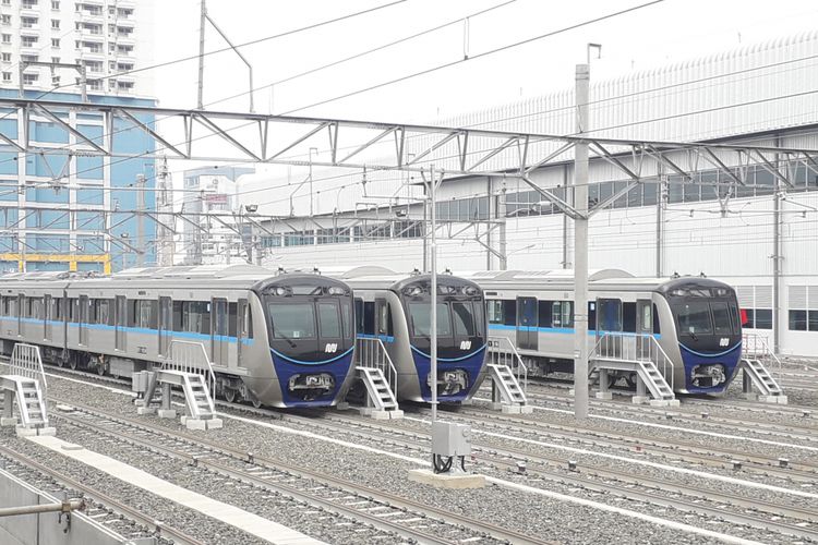Gerbong kereta MRT Jakarta (Foto: Kompas)