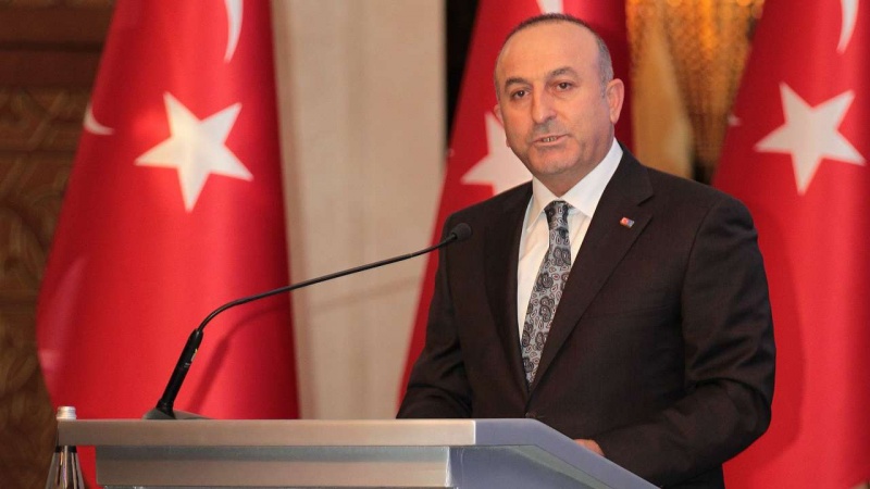 Menteri luar negeri Turki, Mevlut Cavusoglu (Foto: Parsy Today)