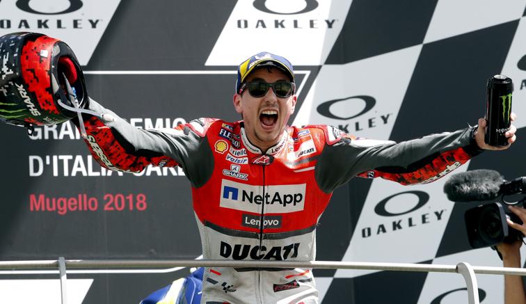 Jorge Lorenzo saat menjuarai GP Italia (Foto: www.ilsole24ore.com)