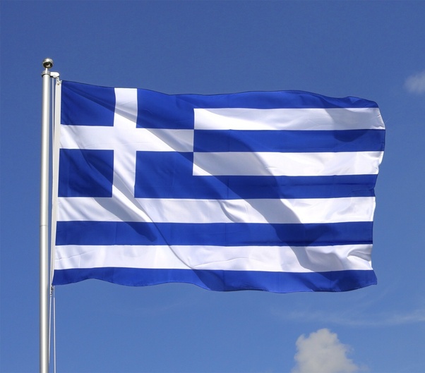 Bendera Negara Yunani (Foto: Quora.com)