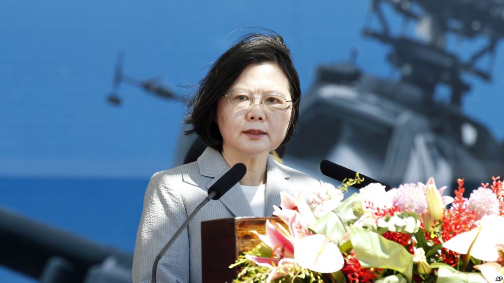 Presiden Taiwan Tsai Ing-wen (Foto: Voaindonesia)