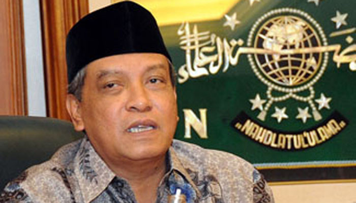 Ketua Umum Pengurus Besar Nahdlatul Ulama (PBNU) Said Aqil Siradj  minta suku dan agama tak dipersoalkan untuk jabatan Kapolri(Foto: Suara Merdeka)