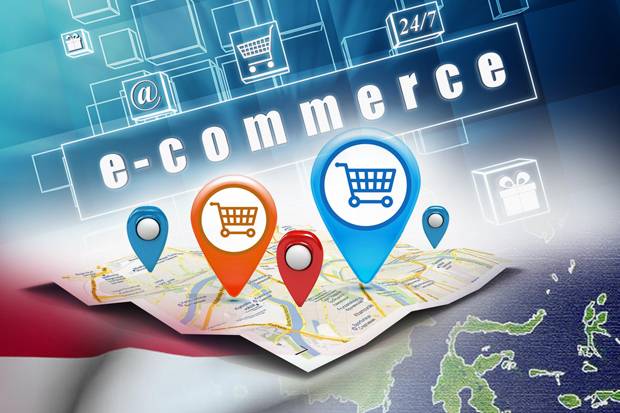 Bisnis e-commerce (ilustrasi: sindonews)