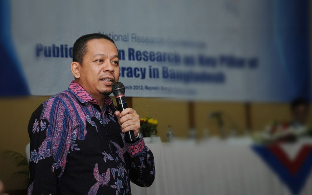 Direktur Eksekutif Indobarometer, M. Qodari (Foto: Benteng Time)