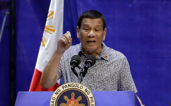 Presiden Filipina, Rodrigo Duterte (Foto: SCMP)