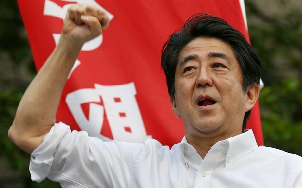 Mantan Perdana Menteri Jepang Shinzo Abe (Foto: Noahpinion)