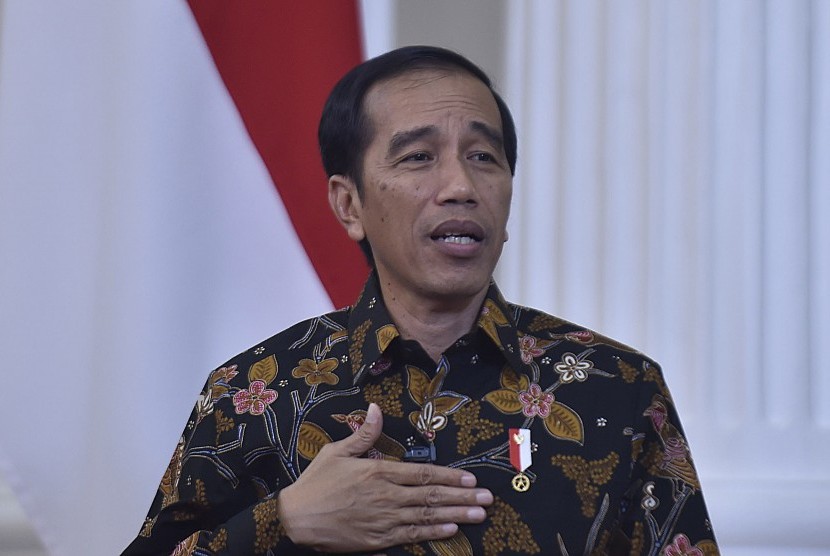 Capres petahana Presiden Jokowi (Foto: Republika)