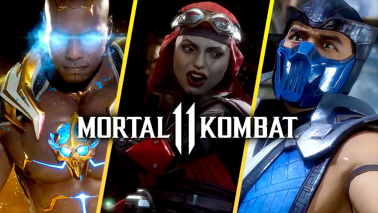 Tiga karakter lama dan baru yang dimunculkan dalam seri terbaru permainan laga Mortal Kombat 11 (gamespot)